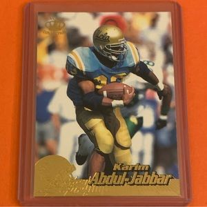 Karim Abdul Jabbar #228 [Rookie] 1996 Pacific Crown Collection Football Card